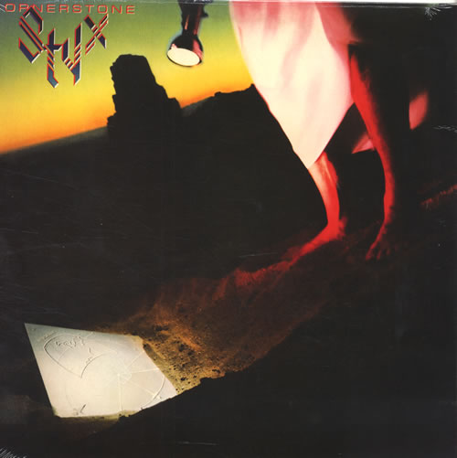 Styx ‎– Cornerstone- 1979 - Classic Rock  ( vinyl )