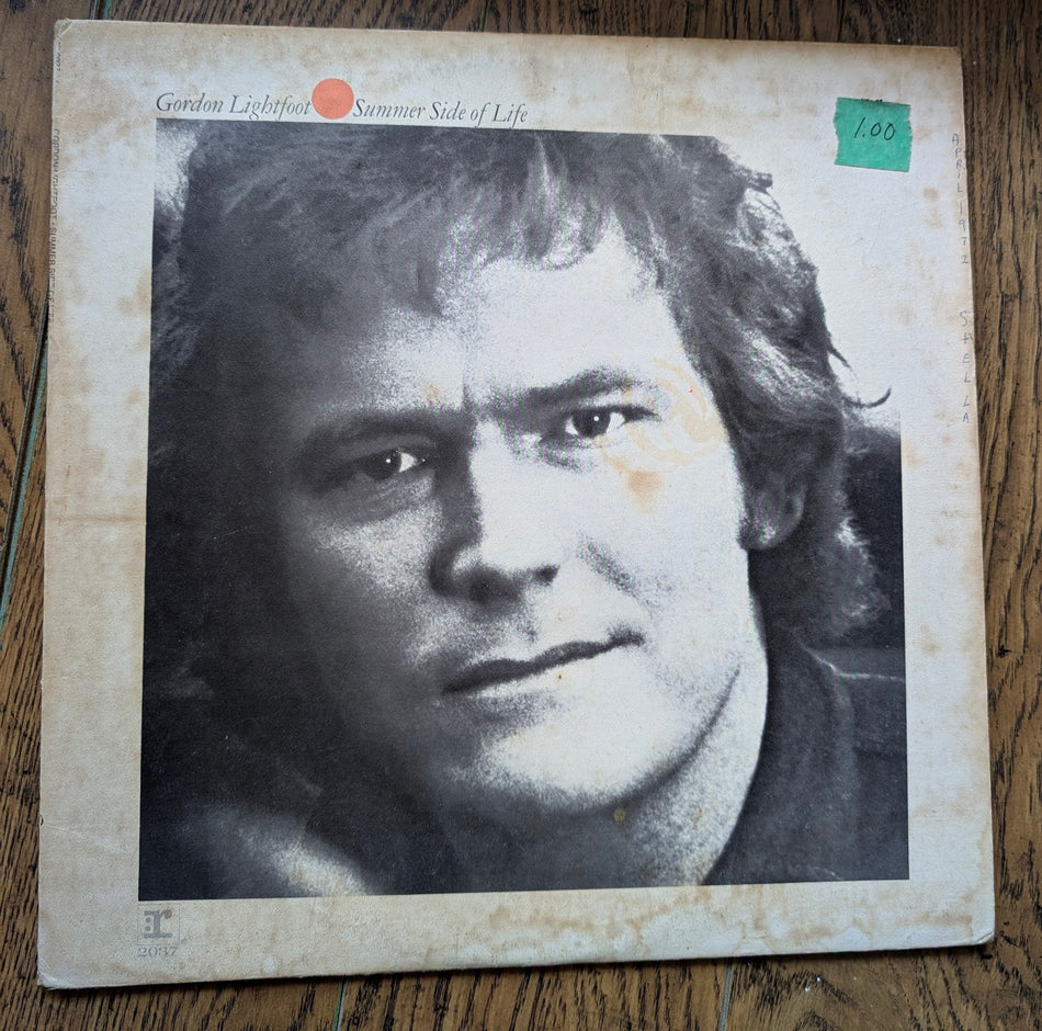 Gordon Lightfoot – Summer Side Of Life – 1971 – Folk Rock / Acoustic (vinyl lp)
