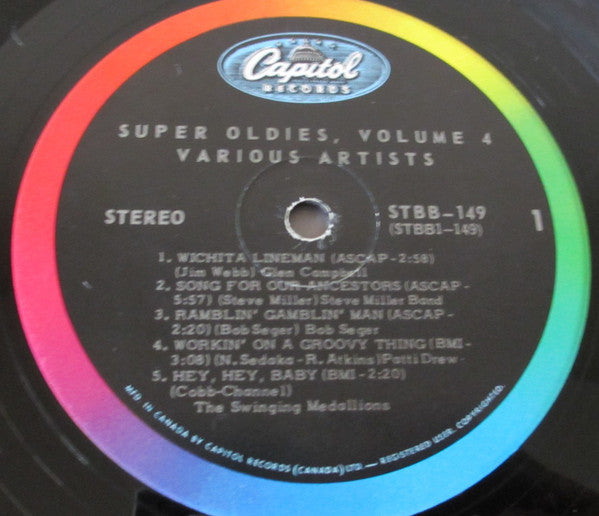 Super Oldies, Vol. 4 -1969 Genre: Rock, Funk / Soul Style: Folk Rock, Rock & Roll, Sou - 2 lps  (Vinyl)