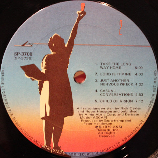 Supertramp - Breakfast In America-1979- Classic Rock (vinyl)