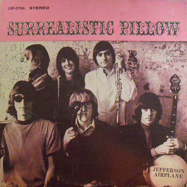 Jefferson Airplane ‎– Surrealistic Pillow -1967- Psychedelic Rock NM
