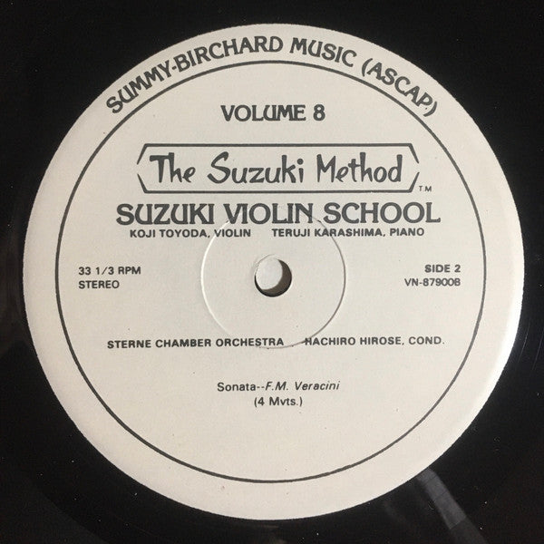 Suzuki Violin School – Volume 8 (Classical / Pedagogical, Vinyl LP)