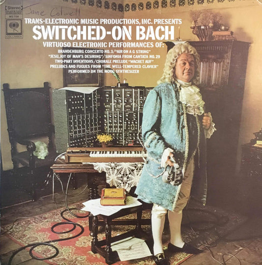 Walter Carlos ‎– Switched-On Bach -1968- Modern Classical (Vinyl)