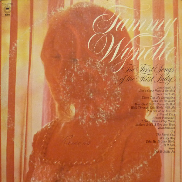 Tammy Wynette ‎– The First Songs Of The First Lady -1973- 2 lps - Folk, World, & Country (vinyl)