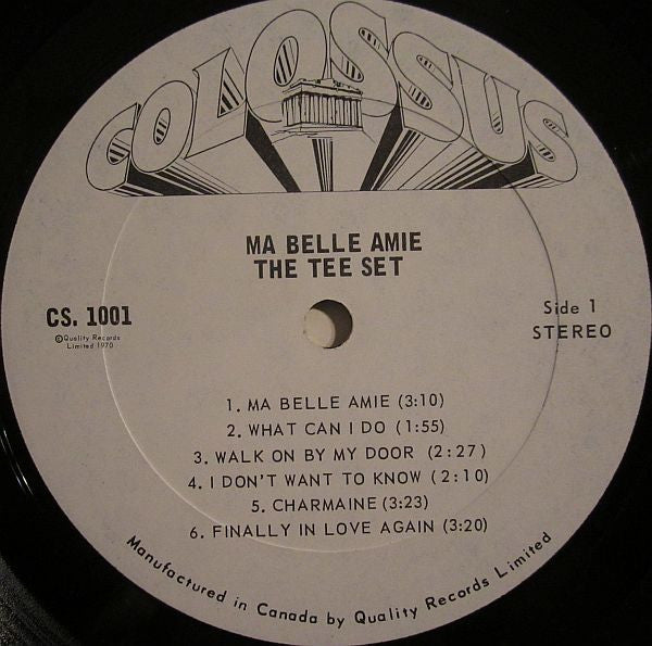 Tee Set – Ma Belle Amie - 1970  Rock Style: Pop Rock, Psychedelic Rock (vinyl) SEALED COPY