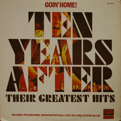 Ten Years After ‎– Goin' Home ! 1975 Blues Rock