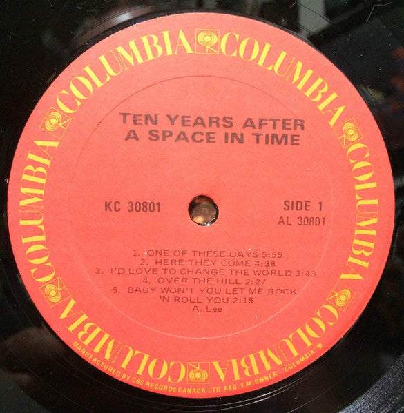 Ten Years After ‎– A Space In Time -1971 -Classic Rock (vinyl)
