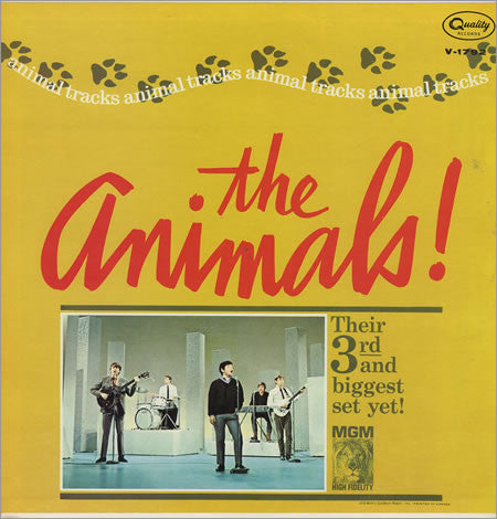The Animals – Animal Tracks 1965 Rock Style: Blues Rock, Rock & Roll, Garage Rock (Rare Vinyl Amazing Shape !