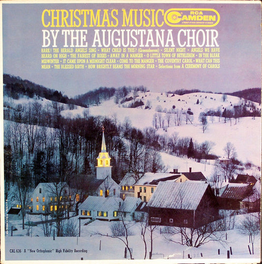 The Augustana Choir – Christmas Music - 1960-Classical Style:	Choral, Holiday (vinyl)
