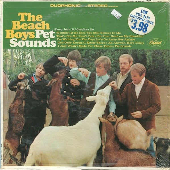 The Beach Boys – Pet Sounds -1966- Pop Rock, Psychedelic Rock, Surf (Vinyl)