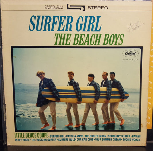 Beach Boys ‎– Surfer Girl - 1963- Rock, Surf (Clearance Vinyl)