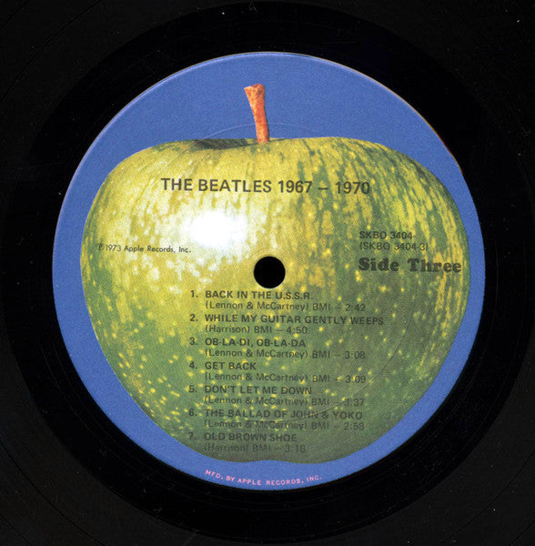 Beatles ‎– 1967-1970 ( 2 lps ) 1988 Apple - Psychedelic Rock - (UK Vinyl)