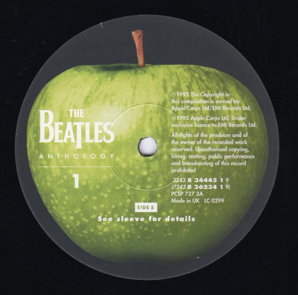 The Beatles – Anthology 1 - 3 lp set - 1995-Rock & Roll, Pop Rock, Beat (Mint Vinyl)