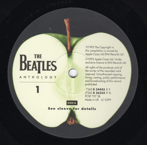 The Beatles – Anthology 1 - 3 lp set - 1995-Rock & Roll, Pop Rock, Beat (Mint Vinyl)