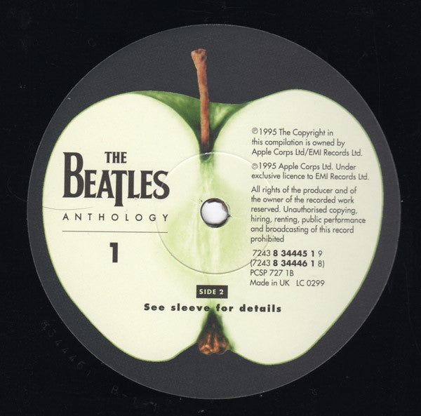 The Beatles – Anthology 1 - 3 lp set - 1995-Rock & Roll, Pop Rock, Beat (Mint Vinyl)