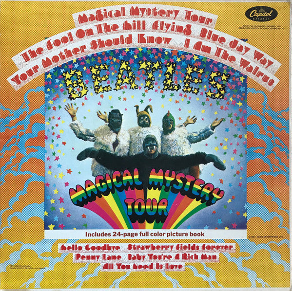 Beatles, The ‎– Magical Mystery Tour 1974 ( purple label - Capitol) Rock, Stage & Screen Style: Soundtrack, Pop Rock, Psychedelic Rock (vinyl)