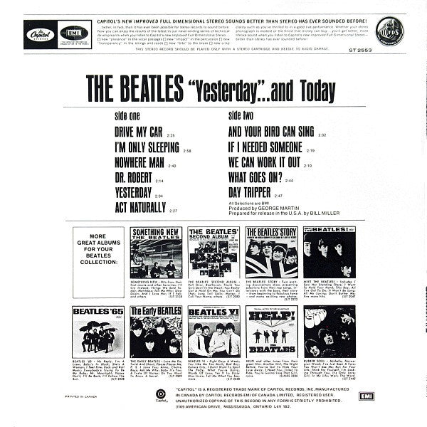The Beatles – Yesterday And Today 1978 - Beat, Pop Rock (Vinyl) NM - Purple  Reissue
