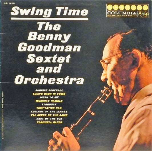 Benny Goodman Sextet and Orchestra – Swing Time – 1960s – Jazz (vinyl)