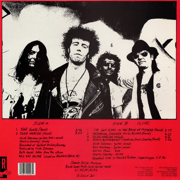 The Bevis Frond – Ear Song 1990 Psychedelic Rock (Vinyl) 45 RPM, 33 ⅓ RPM