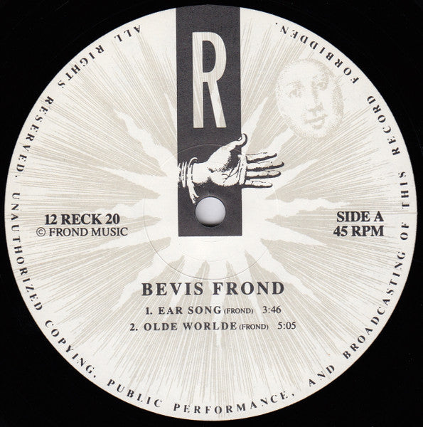 The Bevis Frond – Ear Song 1990 Psychedelic Rock (Vinyl) 45 RPM, 33 ⅓ RPM