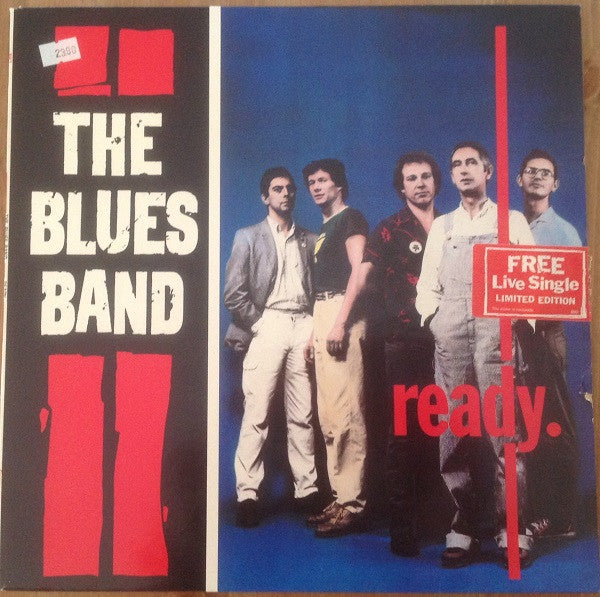 Blues Band ‎– Ready- 1980 British Blues Rock (vinyl) Paul Jones, Dave Kelly +