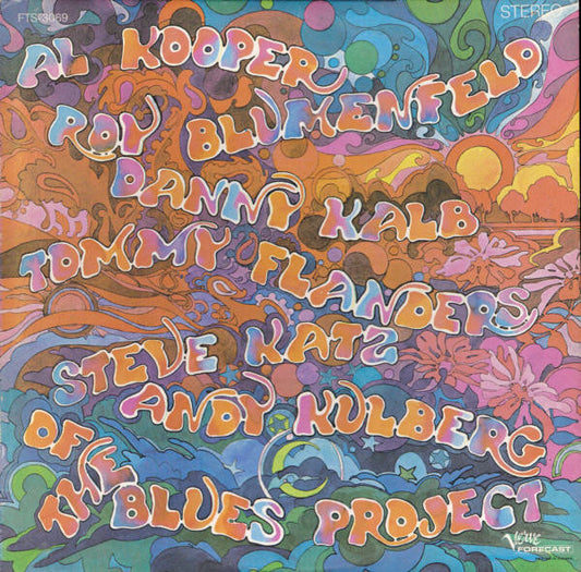 The Blues Project – Al Kooper, Roy Blumenfeld, Danny Kalb, Tommy Flanders, Steve Katz, Andy Kulberg Of The Blues Project - 1969- Folk Rock, Blues Rock, Psychedelic Rock (Rare Vinyl)