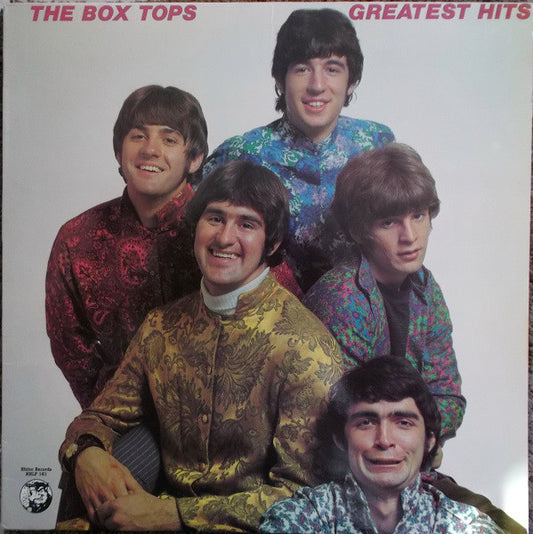 The Box Tops Greatest Hits -1982- Rock, Funk / Soul / Garage Rock, Soul, Pop Rock (vinyl)