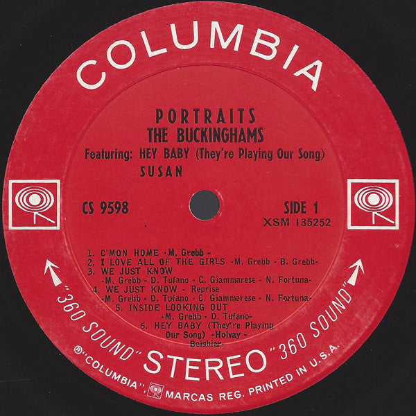 The Buckinghams – Portrai 1968 Genre: Rock Style: Psychedelic Rock (vinyl) SEALED COPY