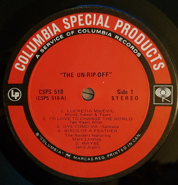 The Bulova Un-Ripoff - 10 Favourite All-Time Heavies -1972- Latin, Blues Rock, Garage Rock, Psychedelic Rock, Soul, Funk (Rare Vinyl)