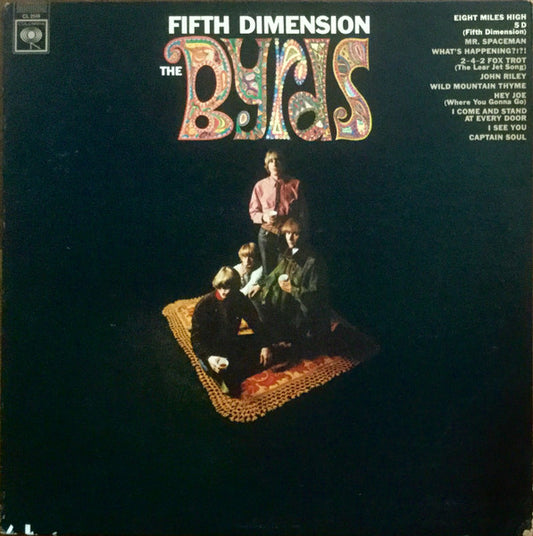 The Byrds – Fifth Dimension - 1966-Rock Style: Folk Rock, Psychedelic Rock (Clearance Vinyl) marks