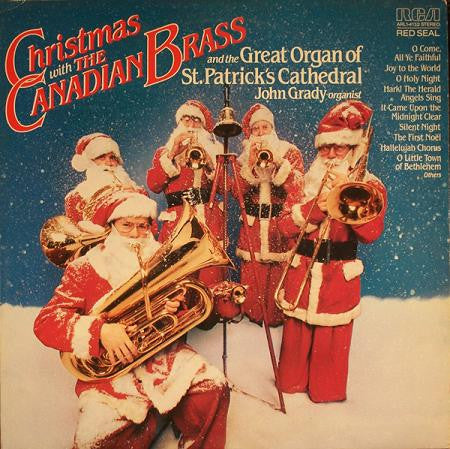 The Canadian Brass – Christmas With The Canadian Brass And The Great Organ Of St. Patrick's Cathedral  - 	Classical, Brass & Military Style: Holiday (Vinyl)