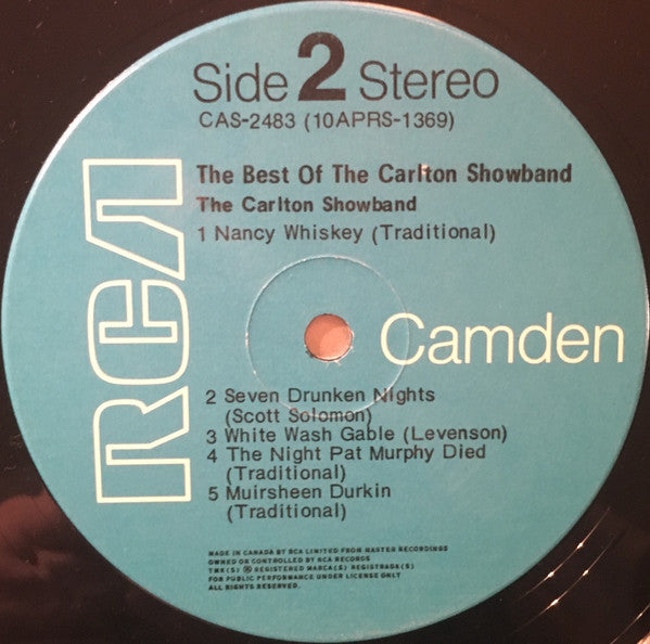 The Carlton Showband – The Best Of The Carlton Showband - 1971-Folk, World, & Country (Vinyl)