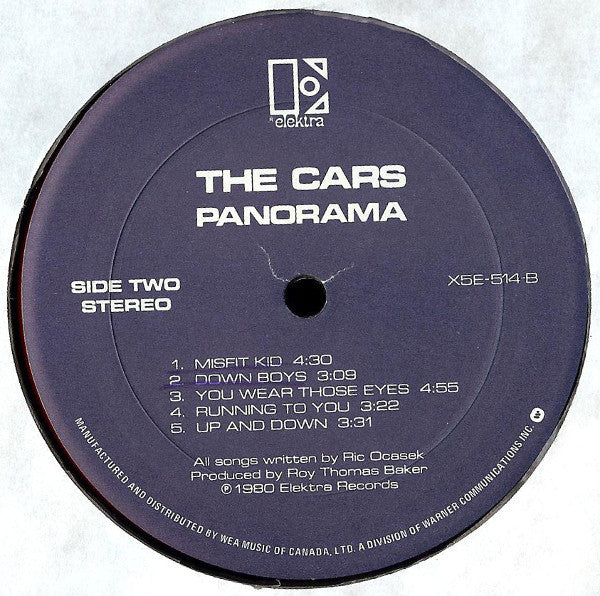 Cars , The - Panorama -1980 Pop Rock (vinyl)