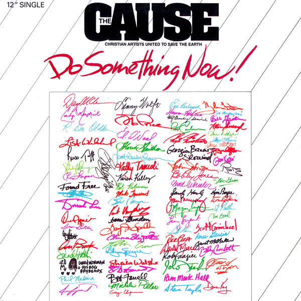 The Cause  ‎– Do Something Now! - 1985- Rock, Pop Style: Ballad ( Rare Single Vinyl )