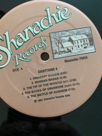 The Chieftains – The Chieftains 4 -  1983- Folk, World, & Country Celtic (vinyl)