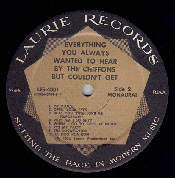 The Chiffons – Everything You Always Wanted To Hear By The Chiffons But Couldn't Get 1975-Funk / Soul, Pop Style: Soul, Vocal (Vinyl)
