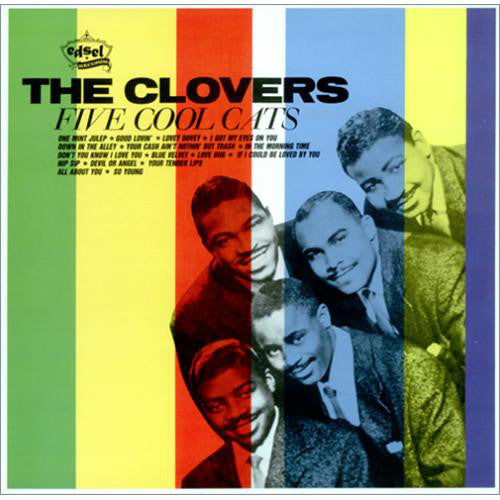 The Clovers ‎– Five Cool Cats - 1984-Funk / Soul , Rhythm & Blues ( Uk Import Vinyl )