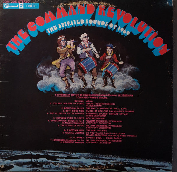 The Command Revolution The Spirited Sounds Of 1969 - 	Electronic, Jazz, Rock, Blues, Folk, World, & Country Style: Blues Rock, Lounge, Psychedelic Rock (Vinyl)