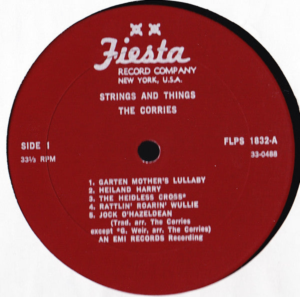 The Corries – Strings and Things (Folk, Vinyl LP) Fiesta FLPS‑1832