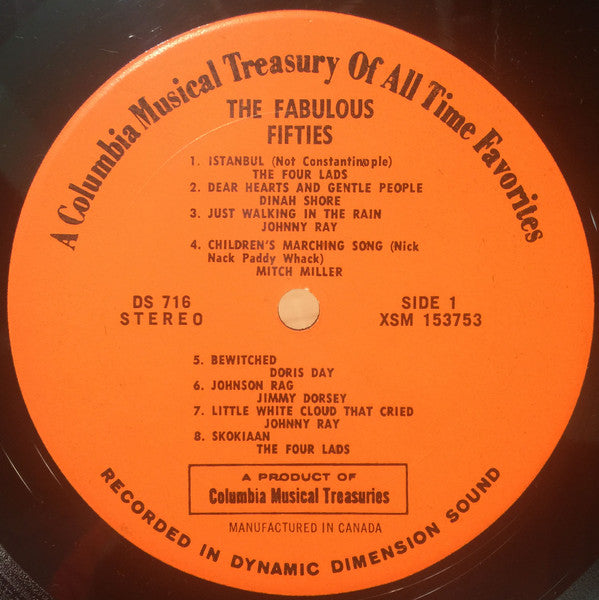 The Fabulous 50s - 2 LP SET - 1977- jazz, Rock, Blues, Pop, Folk, World, & Country - (vIinyl) Mint