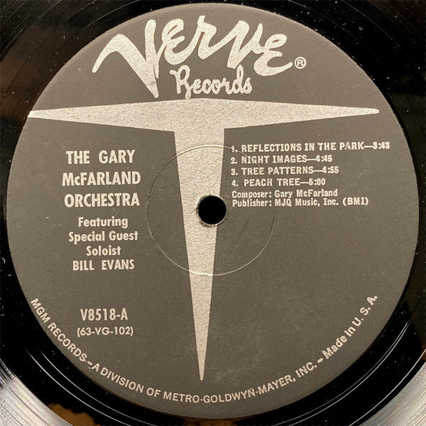 The Gary McFarland Orchestra Special Guest Soloist Bill Evans 1963 Genre: Jazz  Modal (Near Mint Vinyl)