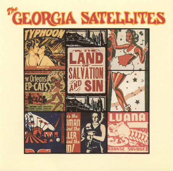 he Georgia Satellites – In The Land Of Salvation And Sin - 1989-Southern Rock (Vinyl) Mint