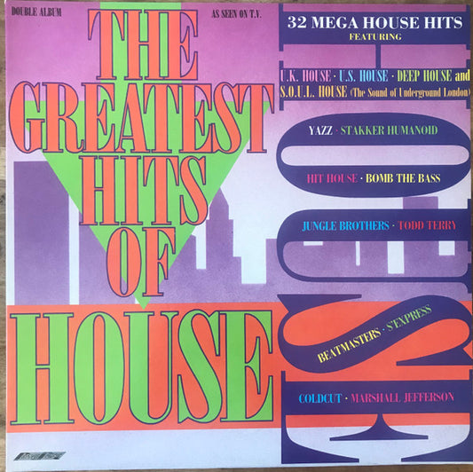 The Greatest Hits Of House -1988-2 lps - Acid House, Deep House, Hip-House, House, Garage House ( UK Import Vinyl )