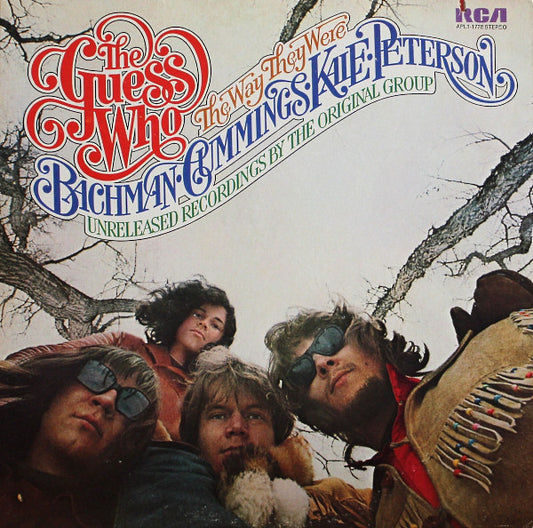 The Guess Who ‎– The Way They Were -1976 -  Blues Rock, Psychedelic Rock (vinyl)  Near Mint!