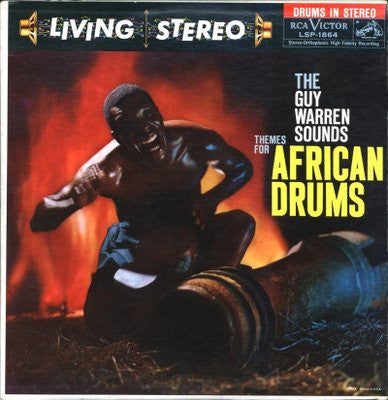 The Guy Warren Sounds Themes For African Drums -1956-Jazz, Folk, World, & Country ,African (Rare Vinyl)