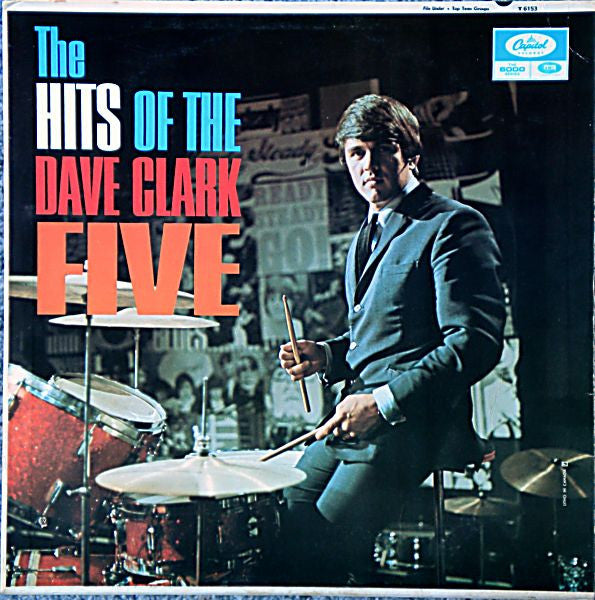 Dave Clark Five ,The ‎– The Hits Of The Dave Clark Five - 6000 Series - 1966 Beat Pop Rock (Rare Vinyl) Some condition issues