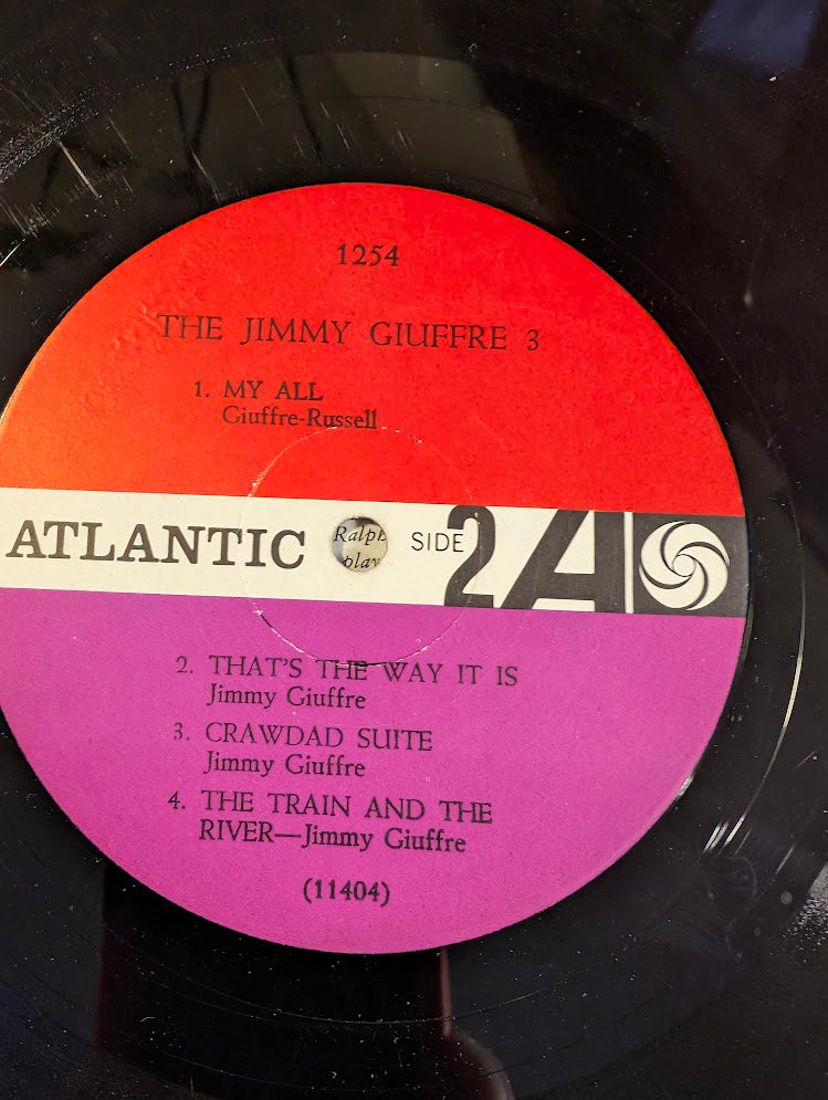 The Jimmy Giuffre 3 The Jimmy Giuffre 3 - 1960-The Jimmy Giuffre 3 The Jimmy Giuffre 3 (Rare Vinyl)