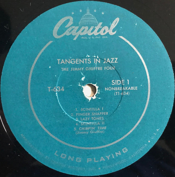 The Jimmy Giuffre Four Tangents In Jazz- 1956-Jazz Style: Cool Jazz (Rare Vinyl)