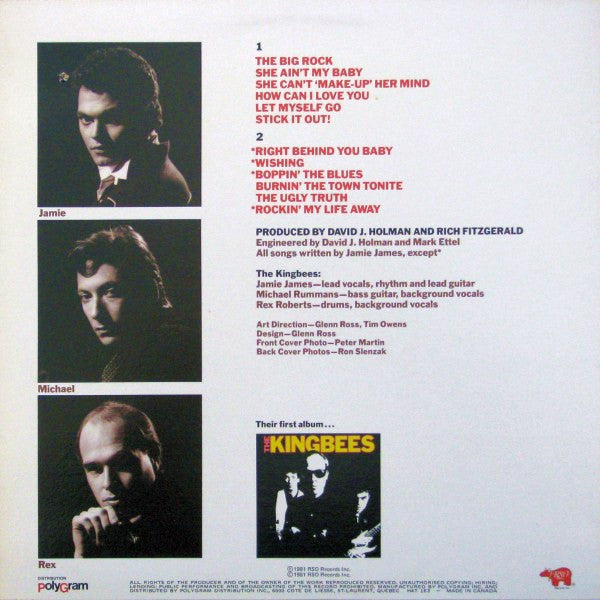 The Kingbees – The Big Rock  1981-Rock Style: Rockabilly (Vinyl) Near Mint