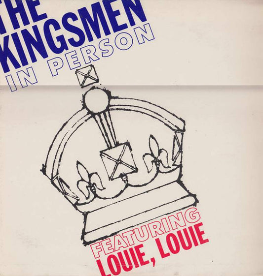 The Kingsmen – The Kingsmen In Person 1963-Rock Style: Garage Rock, Rock & Roll (Rare Vinyl)